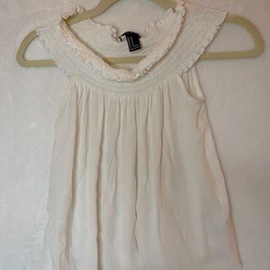 White off the shoulder blouse